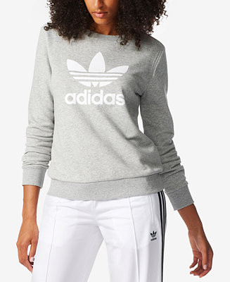 adidas Logo French Terry Sweatshirt | Macys (US)
