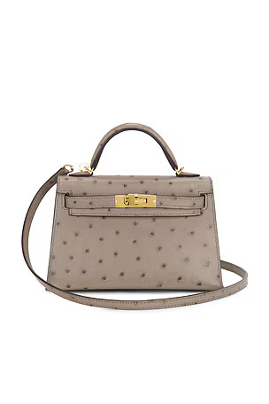 Hermes Ostrich Kelly 20 Handbag | Revolve Clothing (Global)