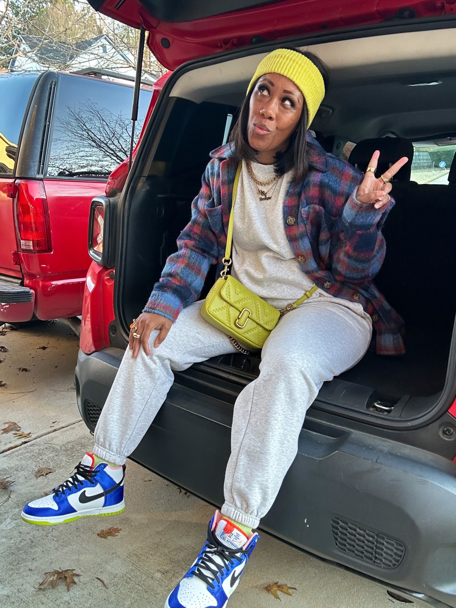 Styling a grey sweatsuit with a shacket 

#LTKPetite #LTKFindsUnder50 #LTKootd