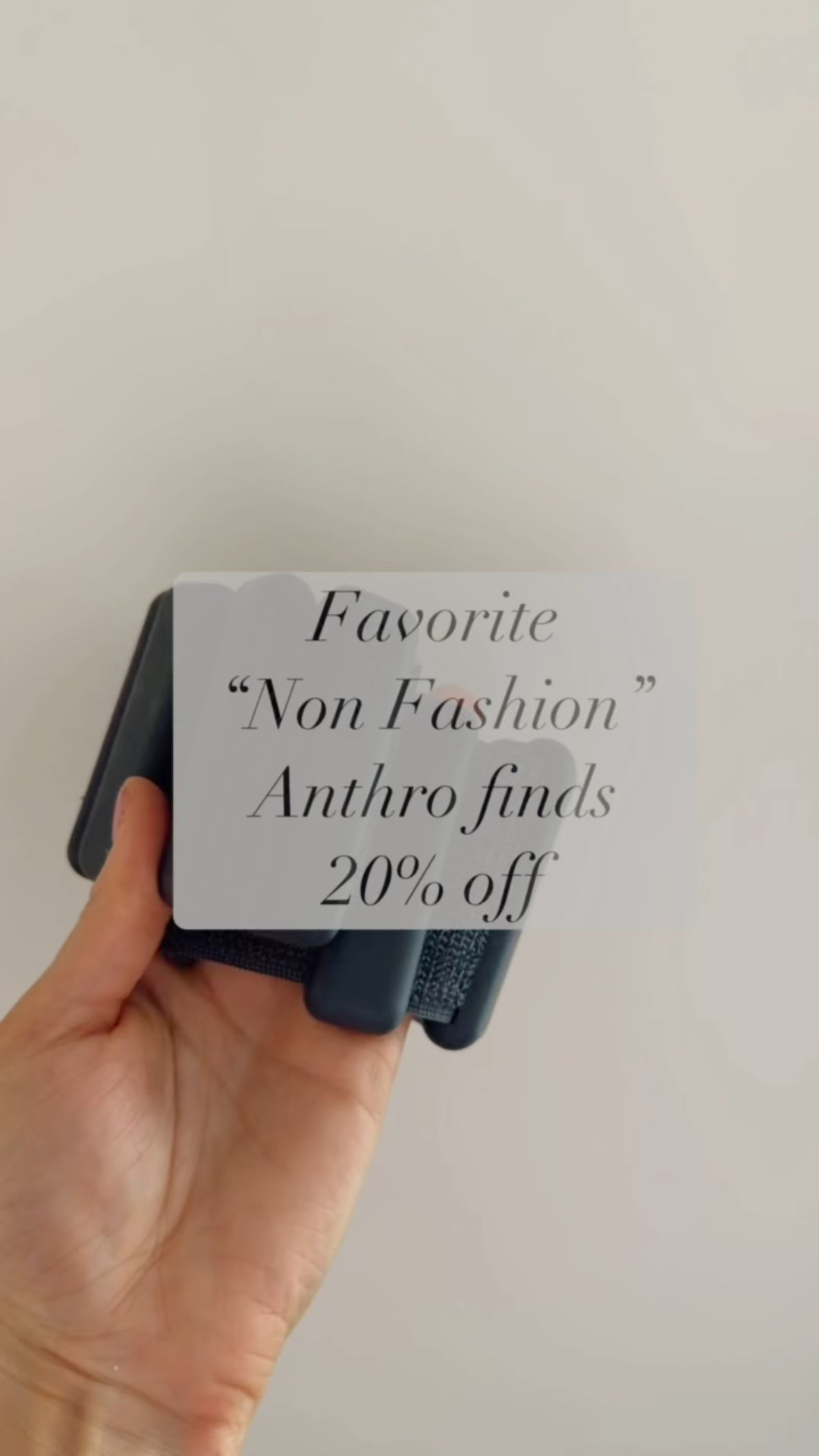 20% off my favorite non-fashion Anthro finds through tonight 3/9! 
Code DARLINGS20