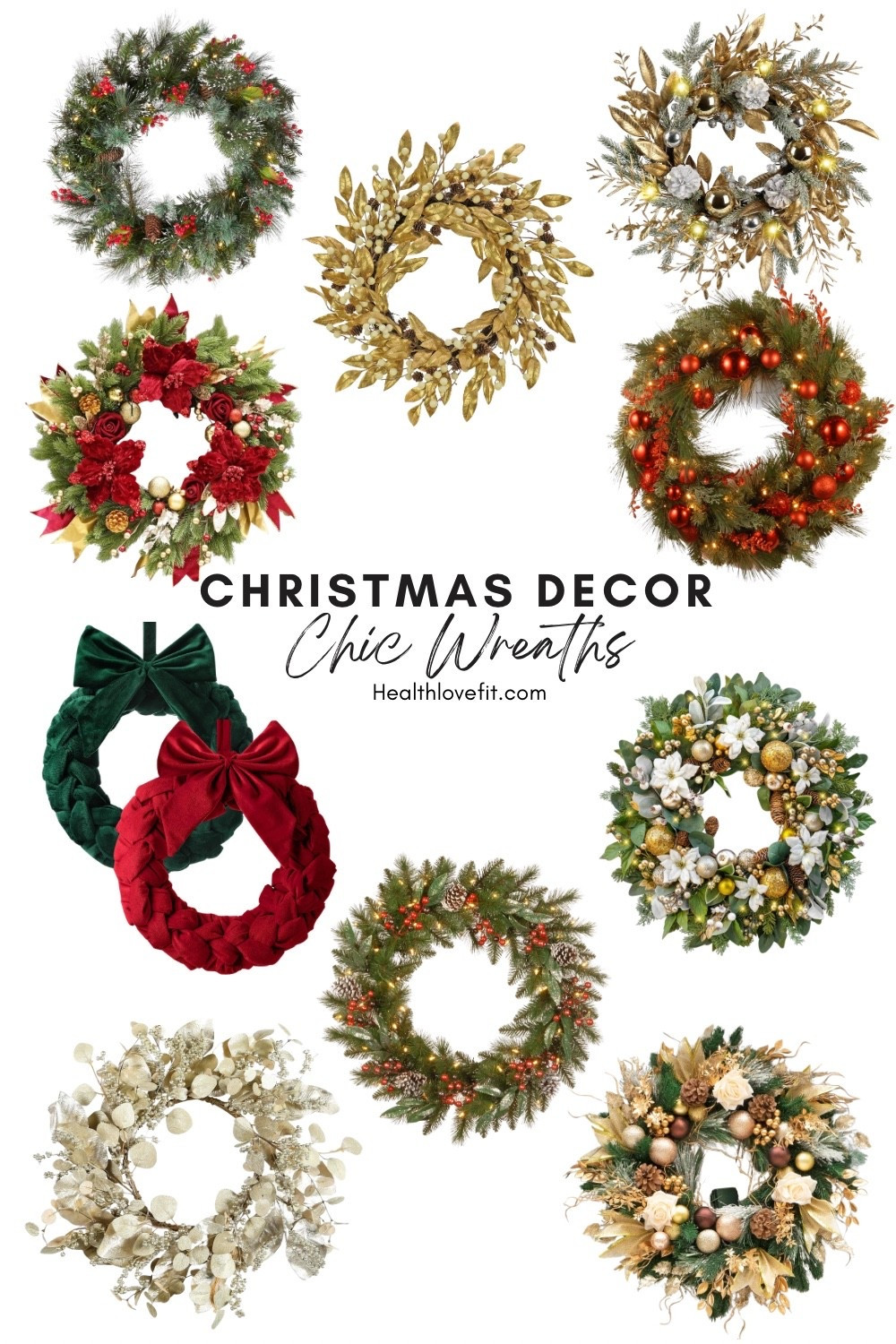 More Christmas wreath ideas!! It’s such a simple way to add a festive touch to windows and doors. I picked a variety of sizes and styles, so make sure to check the size!

Tags: Christmas decor, Christmas wreaths, winter wreaths, Christmas wreaths for front door 

#LTKGiftGuide #LTKHoliday #LTKSeasonal
