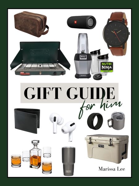 2022 Christmas gift guide for him! Affordable and splurge gift ideas for the man in your life! Everything your boyfriend, husband, father, or brother could possibly want/need 😂 

#LTKSeasonal #LTKsalealert #LTKHoliday