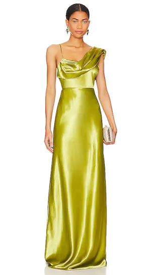 x REVOLVE Antonia Gown in Green | Revolve Clothing (Global)