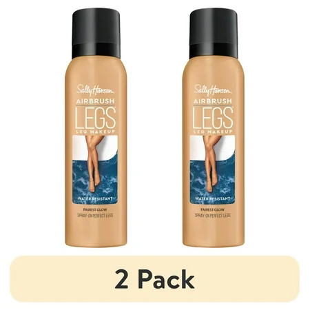 (2 pack) Sally Hansen Airbrush Legs Leg Makeup, Fairest Glow, 4.4 oz | Walmart (US)