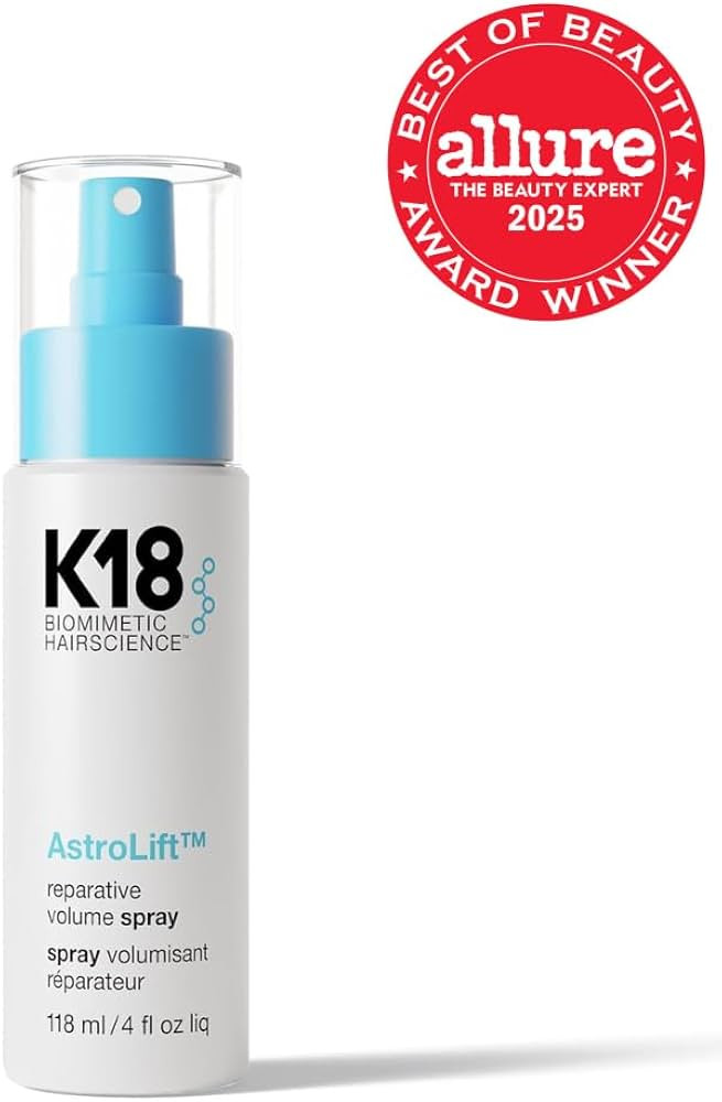 K18 AstroLift\u2122 Reparative Volume Spray, 2-Day Hair Thickening + Hold For Thin, Fine, Fragile... | Amazon (US)