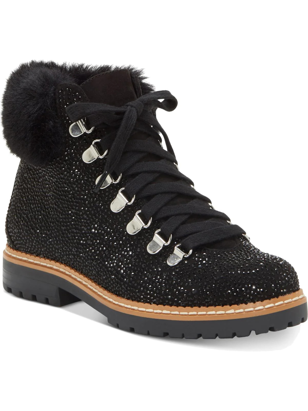 Pravale 3 Womens Embellished Textured Lace-Up Boot | Shop Simon