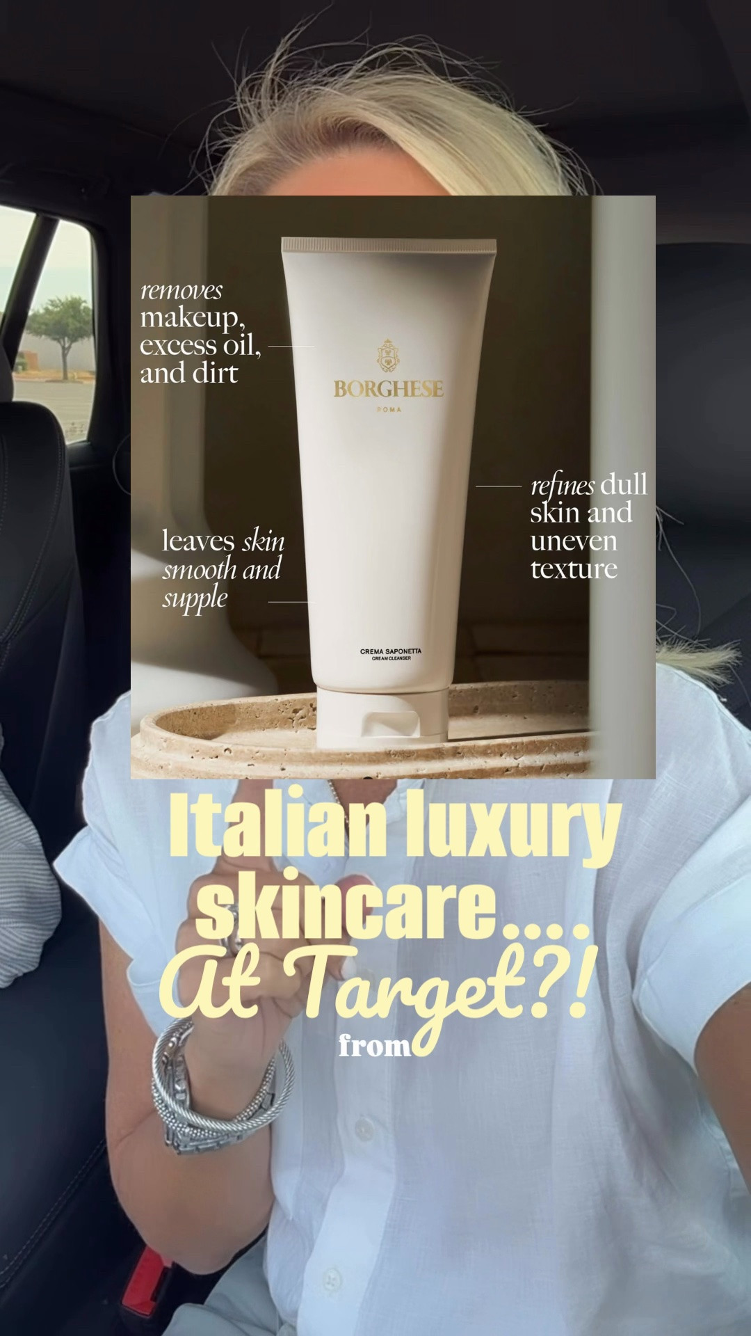Luxury Italian skin care just got a whole lot easier to find! 
@Borghese just launched at @target Beauty Studio locations!! 

I’m LOVING the advanced Fango  Active Mud Mask for face and body… They even have a travel size! And their cleanser has been amazing! 

If you’re over 40 and looking to give your skin care routine, a little upgrader treat this is one to know about 
￼￼￼￼

#LTKselfcare #LTKBeauty #LTKOver40