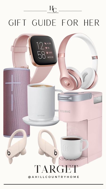 Gift ideas for her on sale!

Follow me- @ahillcountryhome for daily shopping trips and styling tips

Christmas decor, holiday decor, Target finds, Target gift guide, Target Christmas, Christmas finds, holidays, Christmas, beats, Apple Watch, beats over the ear headphones, pink Keurig, ember mug, pink speaker



#LTKsalealert #LTKGiftGuide #LTKHoliday