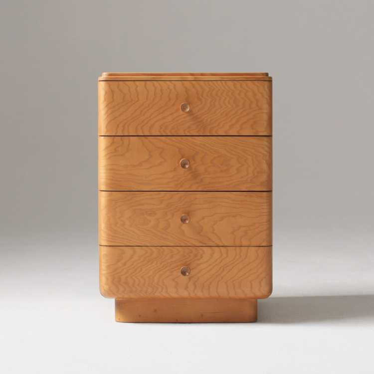 Pierce &amp; Ward Burl Wood Nightstand (18") | West Elm (US)