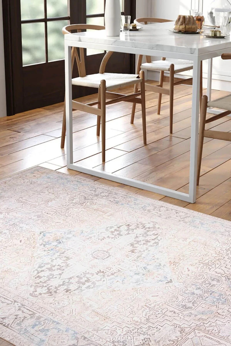 Maria Oriental Turkish Beige Rug | Fame Rugs