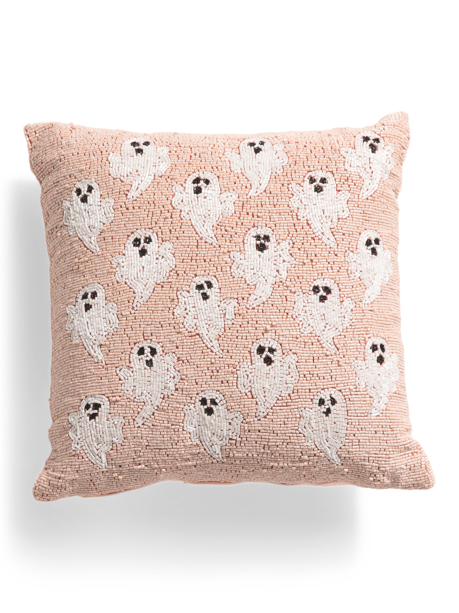 14x14 Beaded Ghost Pillow | Global Home | Marshalls | Marshalls