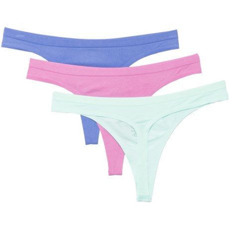 Free People No-Show Seamless Panties - 3-Pack, Thong (For Women) | Sierra
