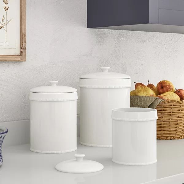 Bianca 3 Piece Kitchen Canister Set | Wayfair North America