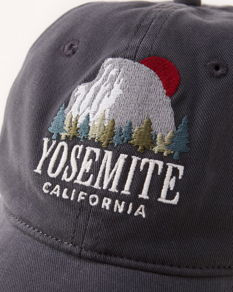 Yosemite Graphic Baseball Hat | Abercrombie & Fitch (US)