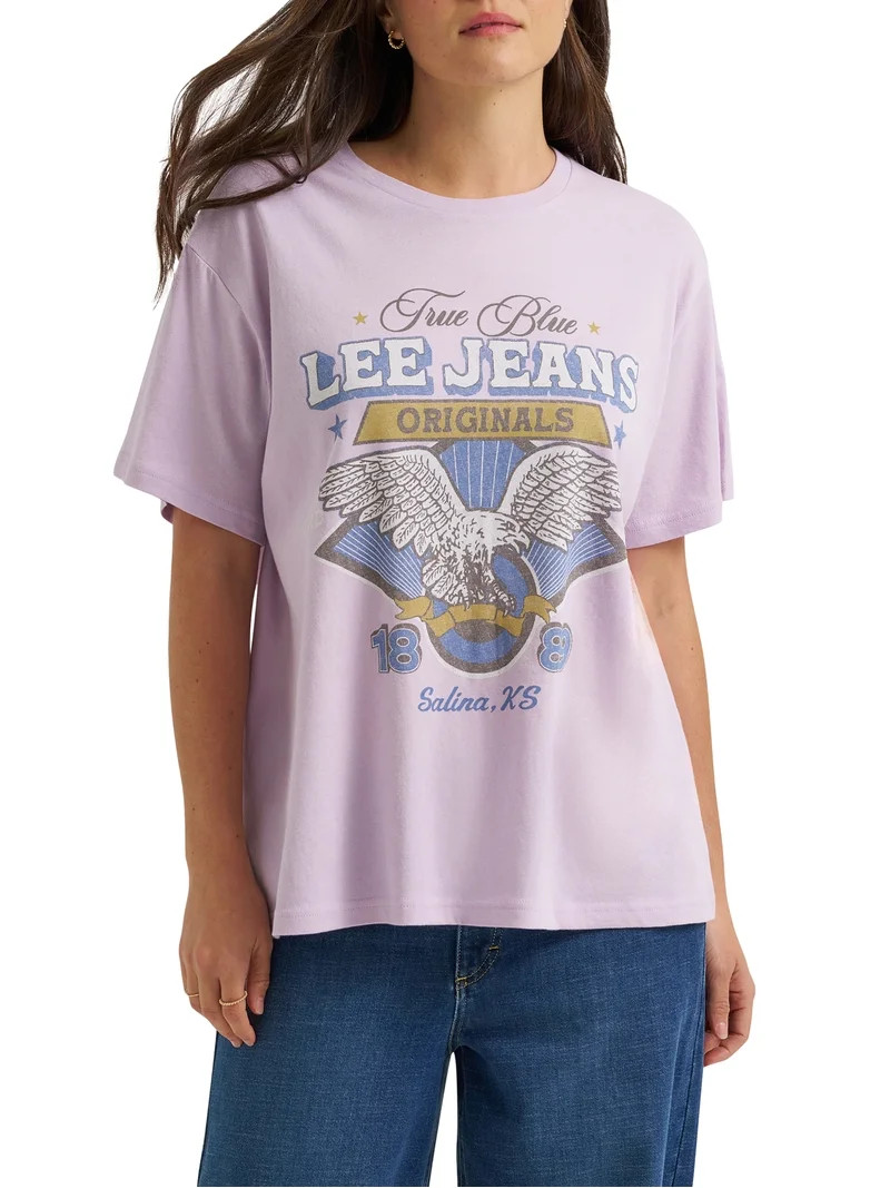 Lee\u00ae Women's Logo Tee, Sizes S-XXL | Walmart (US)