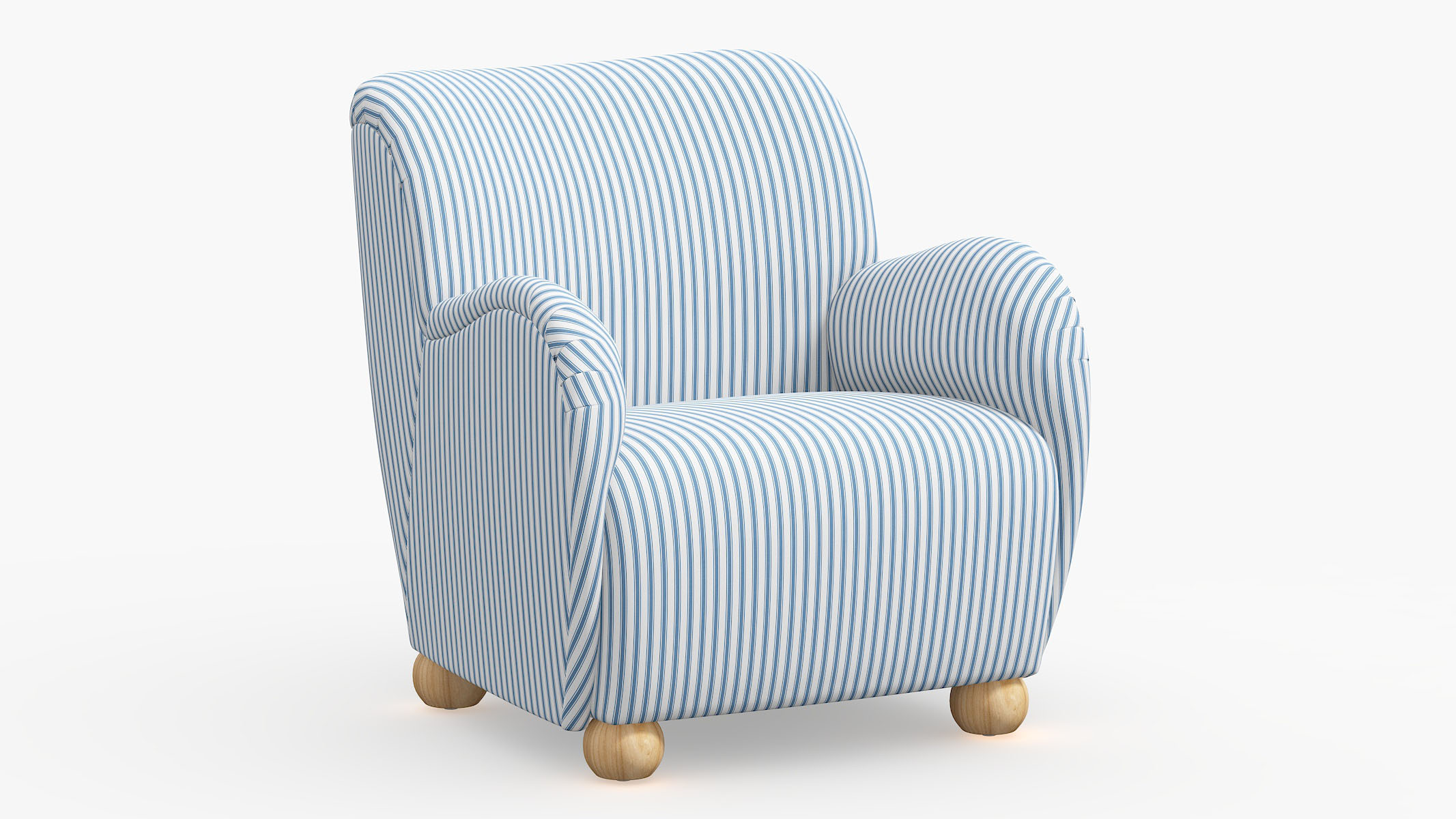 Bun Foot Accent Chair | The Inside