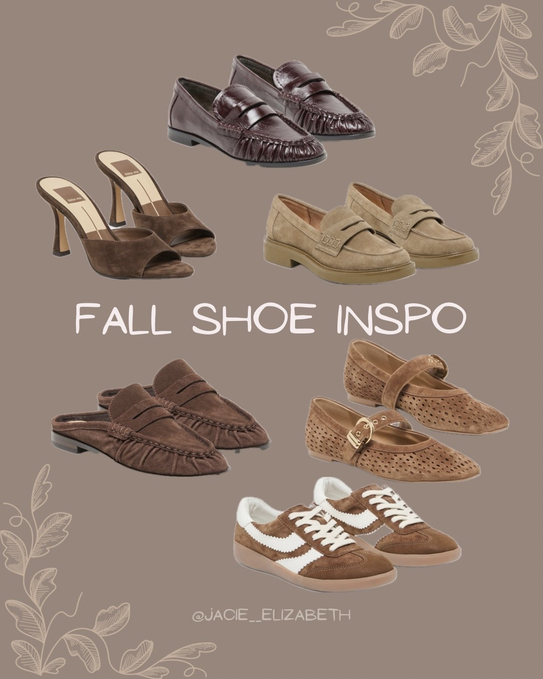 Fall Shoe Inspo 🤎🍂 #fallshoes #womensfallshoes #fallshoeinspo #fallshoefinds #womensshoes #shoefinds #shoes

#LTKSeasonal #LTKootd