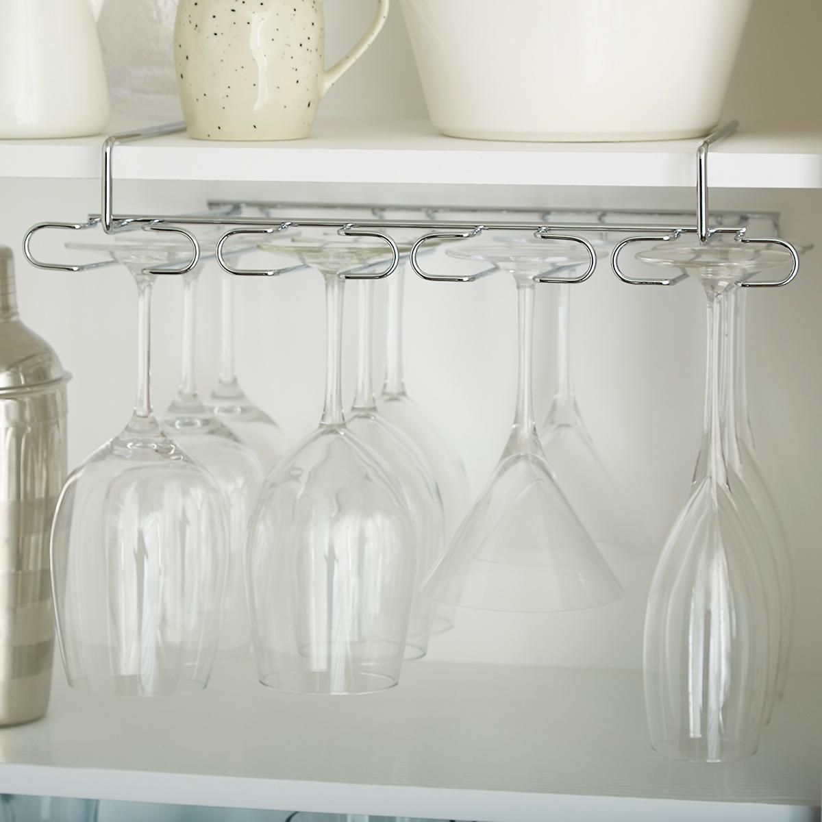 Cupboard Shelf Chrome | The Container Store