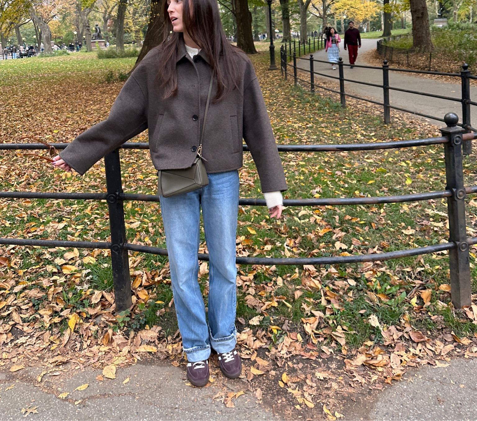 Zara jacket for everyday wear. “ZW collection cropped jacket, brown marl.” Jeans linked below  

#LTKSpringSale #LTKworkwear #LTKSeasonal