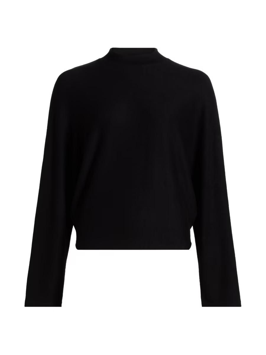 Vince Mock-Turtleneck Dolman-Sleeve Sweater | Saks Fifth Avenue | Saks Fifth Avenue