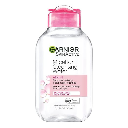 Garnier Micellar Cleansing Water, All-in-1 Makeup Remover and Facial Cleanser, For All Skin Types... | Amazon (US)