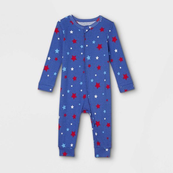 Baby Americana Stars Matching Family Union Suit - Blue | Target