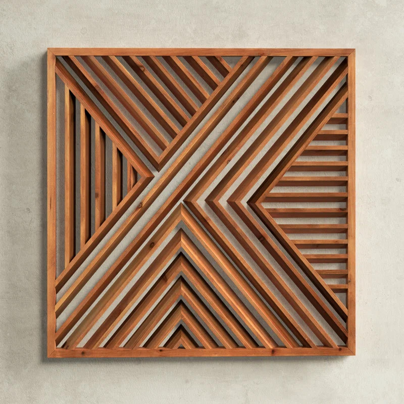 Corrigan Studio® Wood Wall Art Plaque 26X26 Assorted | Wayfair North America