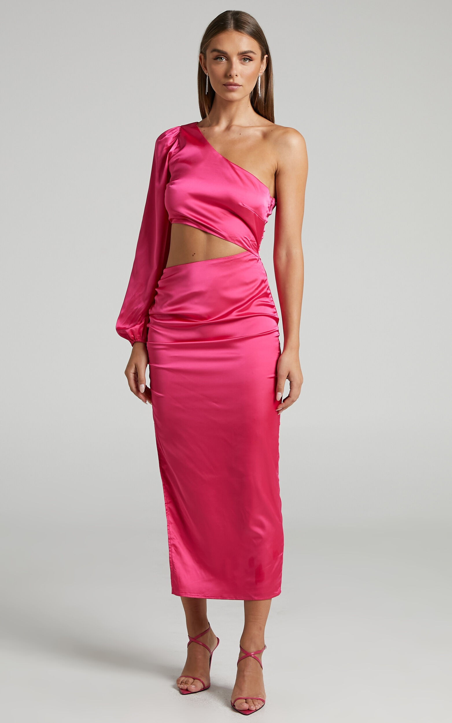 Runaway The Label - Christabel Dress in Fuschia | Showpo (ANZ)