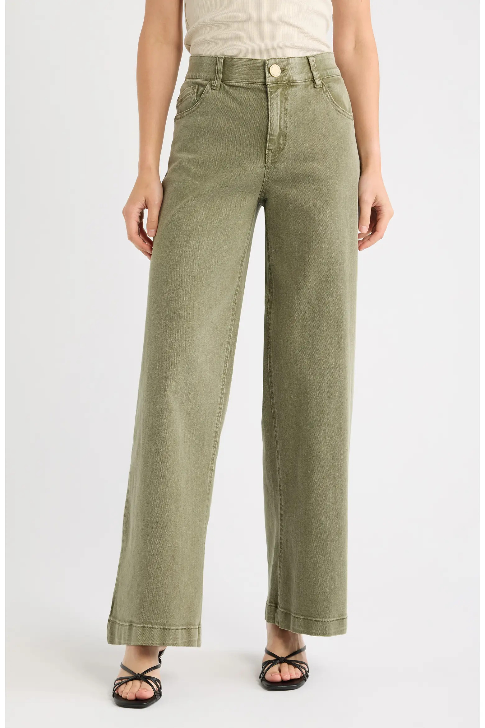 Wit & Wisdom Sam High Waist Wide Leg Jeans (Women) | Nordstrom | Nordstrom
