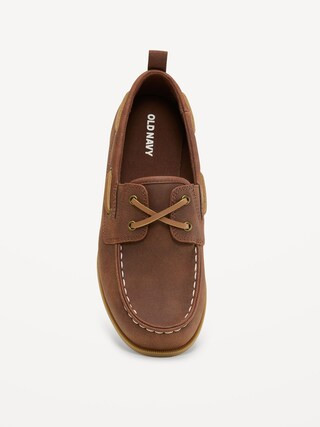 Faux-Suede Boat Shoes for Boys | Old Navy (US)