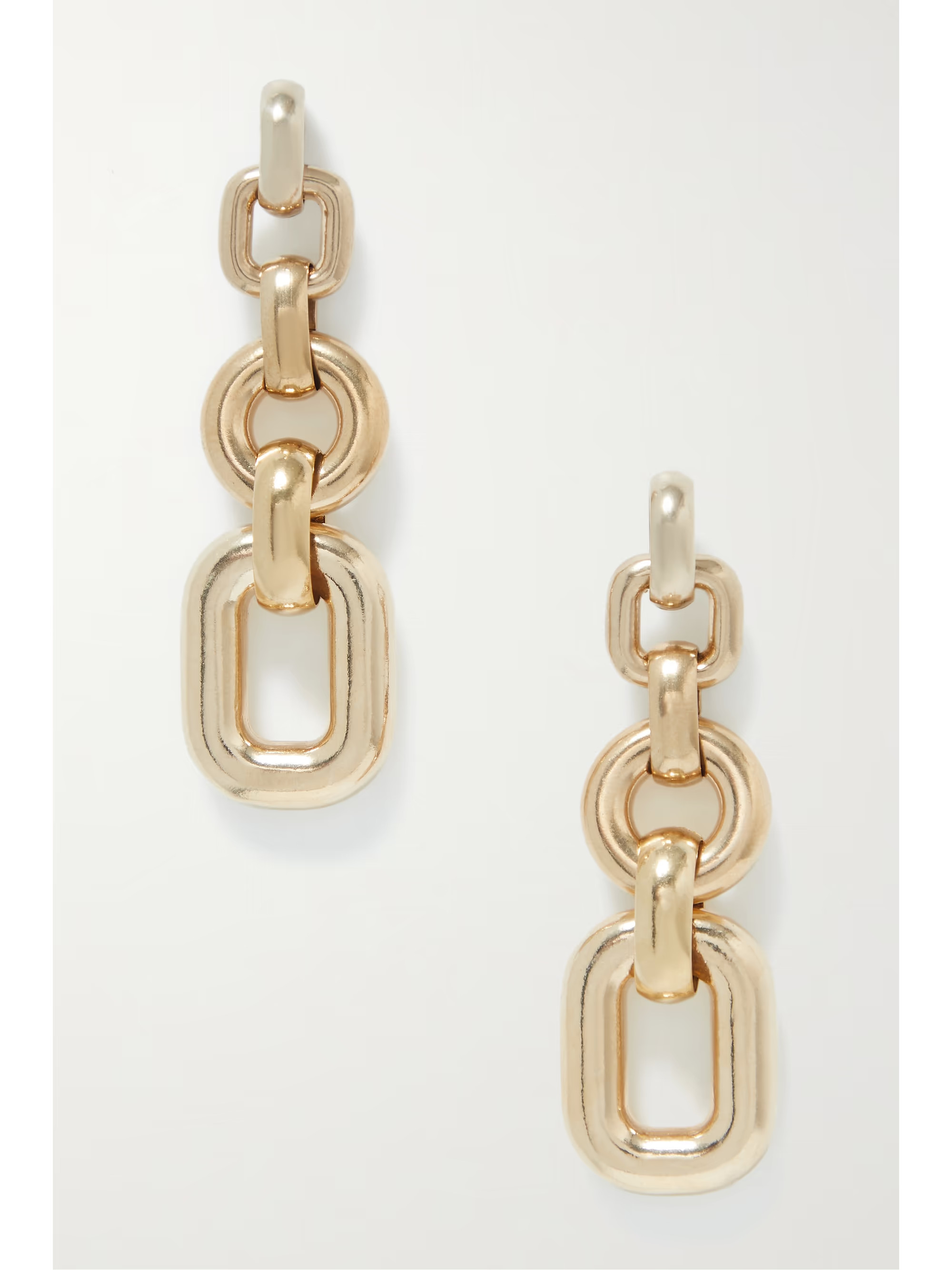 Bianca recycled gold-plated earrings | NET-A-PORTER (US)