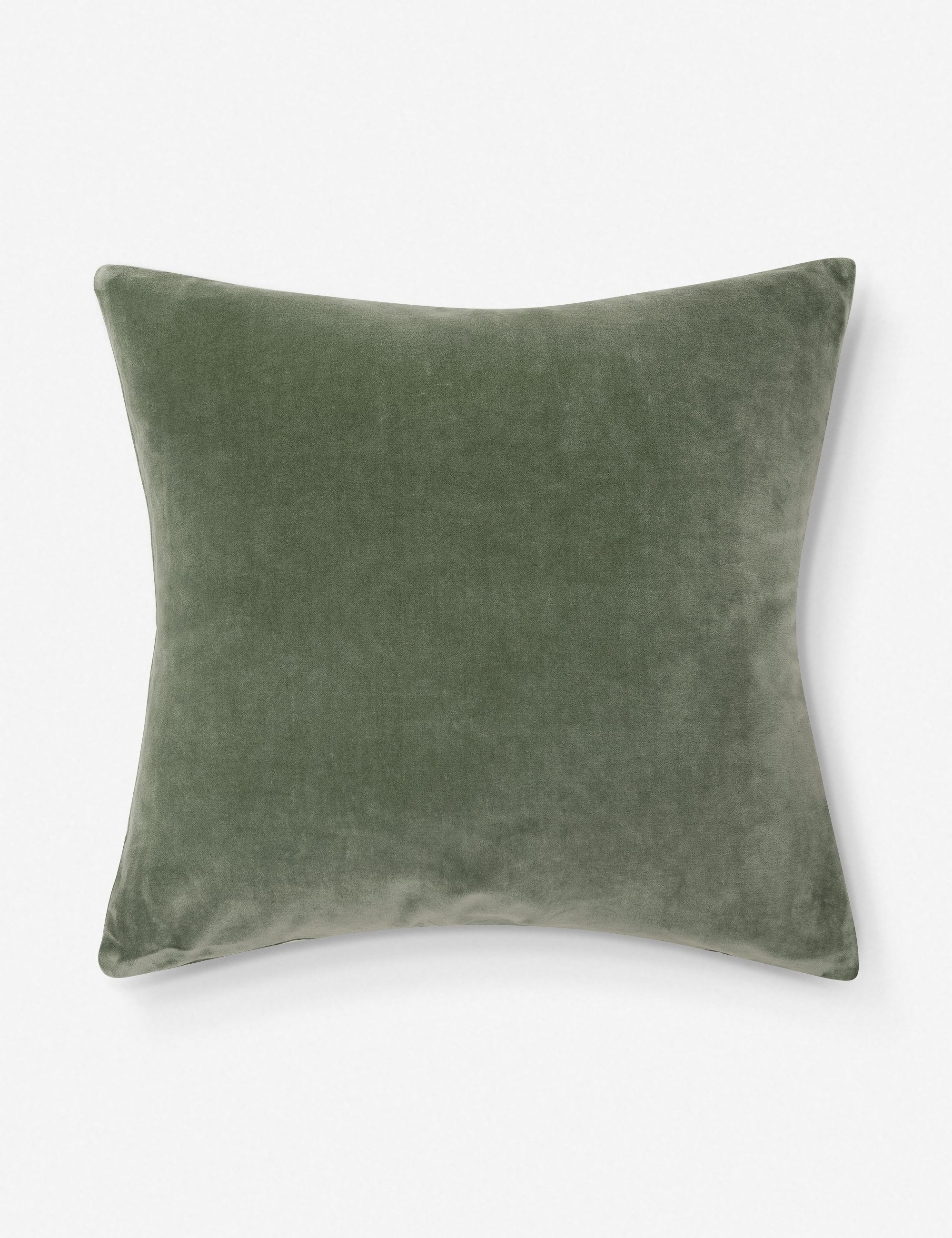 Charlotte Velvet Pillow, Moss | Lulu and Georgia 