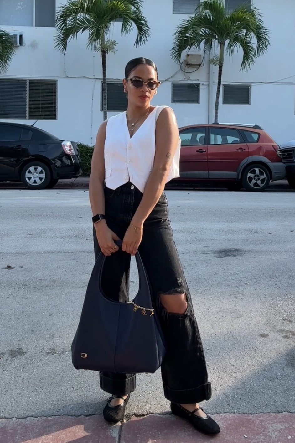 Working remote and getting cute to go to a cafe 

#LTKStyleTip #LTKWorkwear #LTKPetite