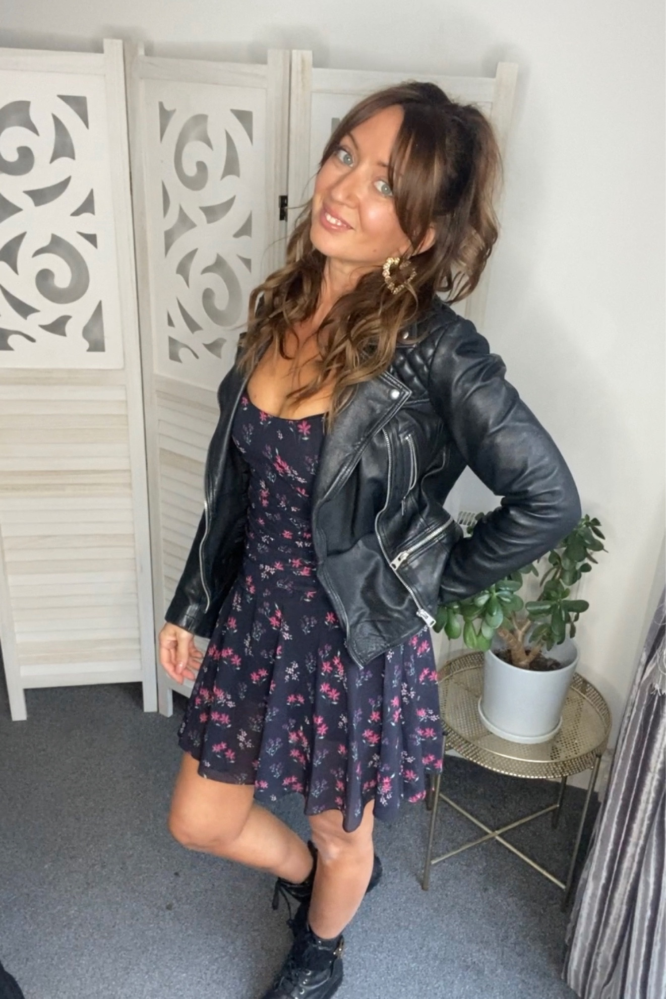 One more for the festival season. Floral dress biker boot and leather jacket 

#LTKfamily #LTKeurope #LTKSeasonal