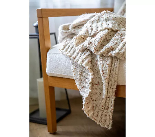 60 x 70 Boucle Throw Blanket by Lauren McBride - QVC.com | QVC