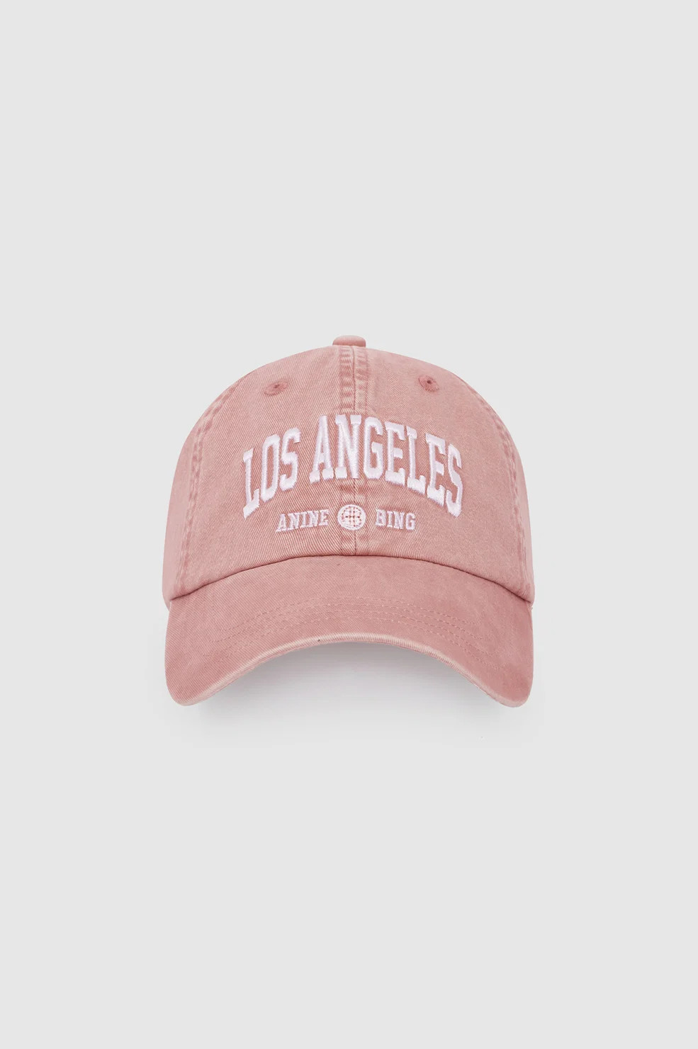 Jeremy Baseball Cap Los Angeles University - Earth Red | Anine Bing
