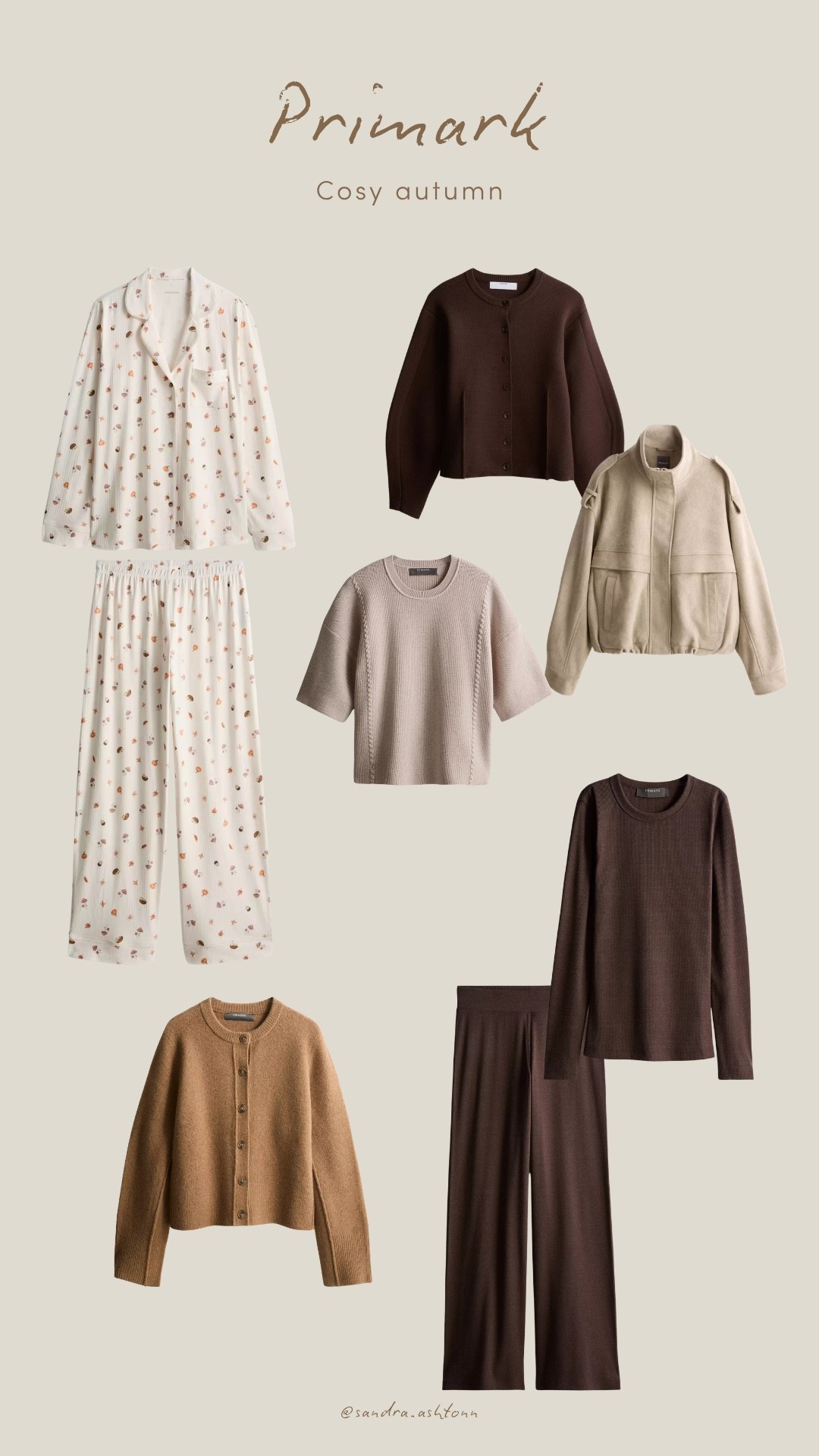 Cosy autumn in @Primark 🤎