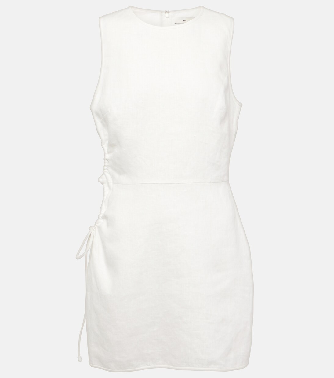 D'Orsay cutout linen minidress | Mytheresa (US/CA)