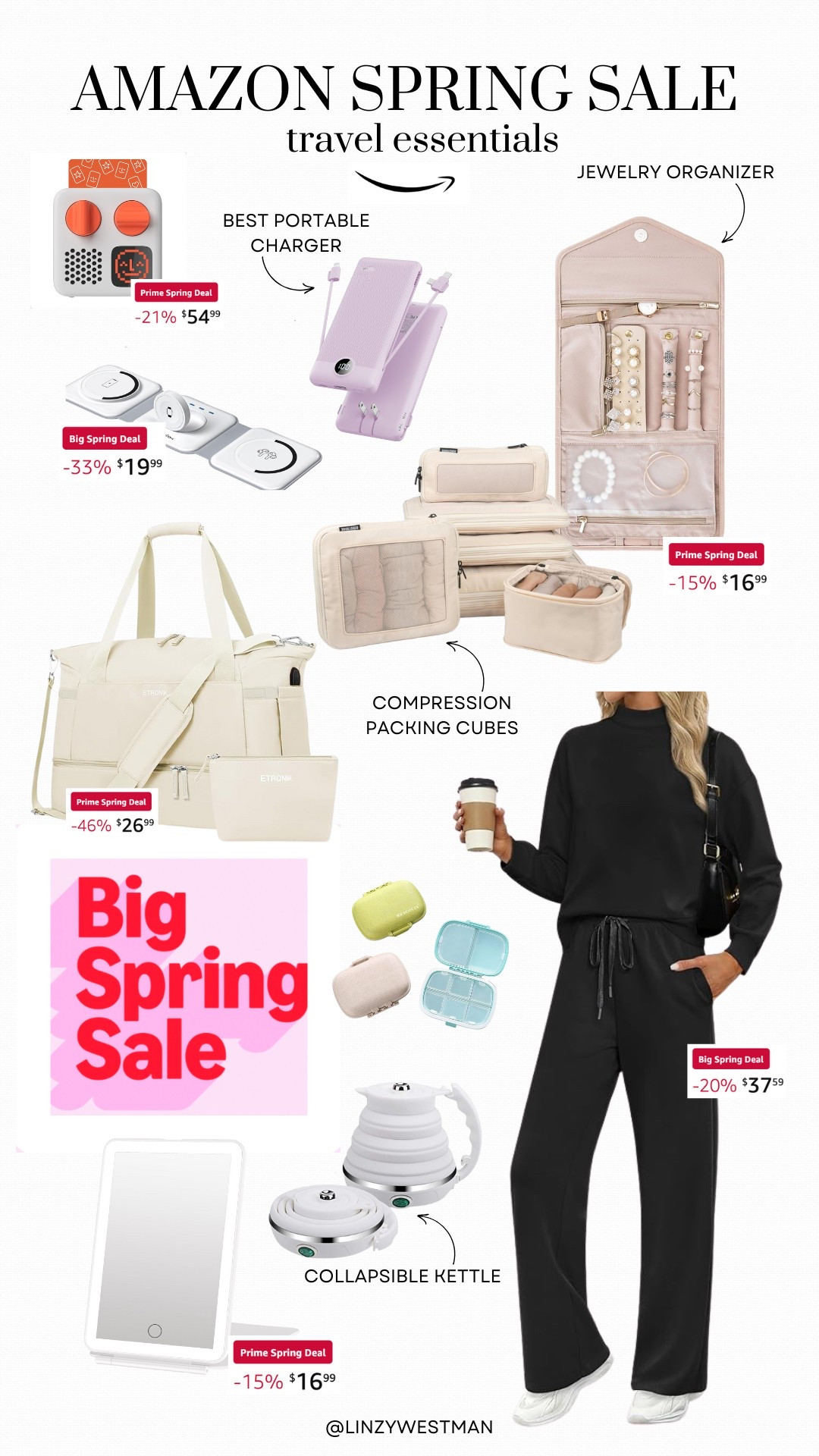 AMAZON SPRING SALE | Travel Essentials — things I own and love and use every time we get on a plane. ✈️

#amazonpartner

#LTKTravel #LTKFindsUnder50 #LTKSaleAlert