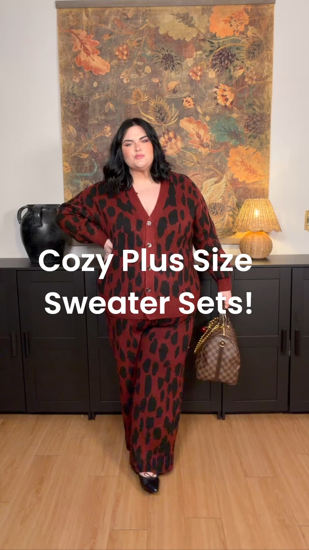 Plus size sweater sets from ELOQUII! These are the perfect fall outfit! You’re gonna love them so much! Comfy and cozy for fall. Wearing a size 18/20 in both the top and bottom! (I think they run big so size down!).  On sale today with code EQSTEALS 

#LTKPlusSize #LTKSaleAlert #LTKSeasonal