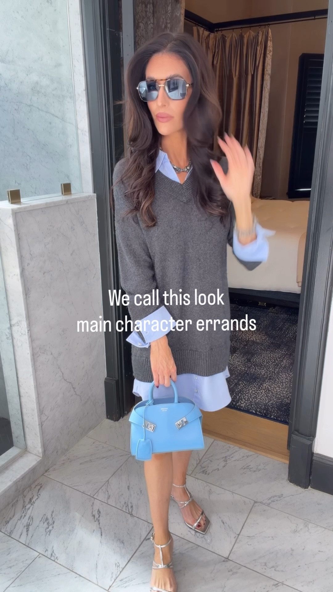 Main character energy for my errands. They no longer sell this exact #Cinq a Sept dress, but here are some other options.