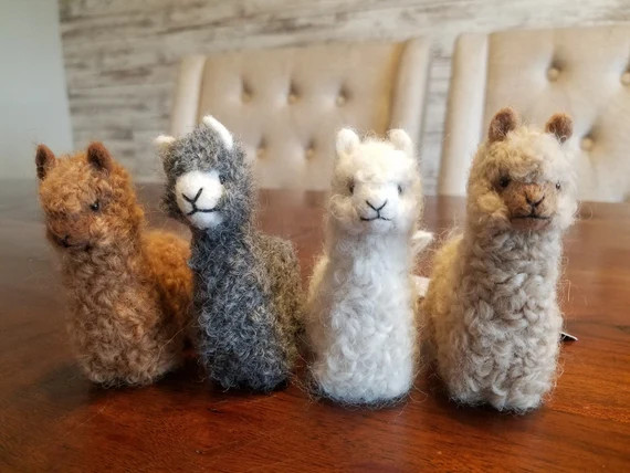 Small Alpaca Ornament 3" | Etsy (US)