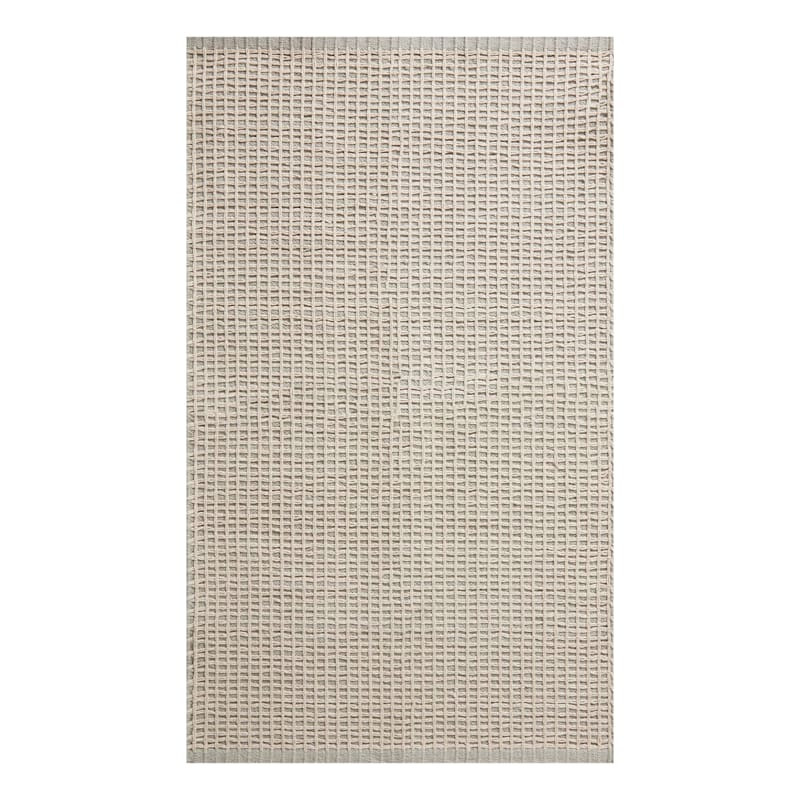Lowell Natural & White Accent Rug, 2x3 | At Home