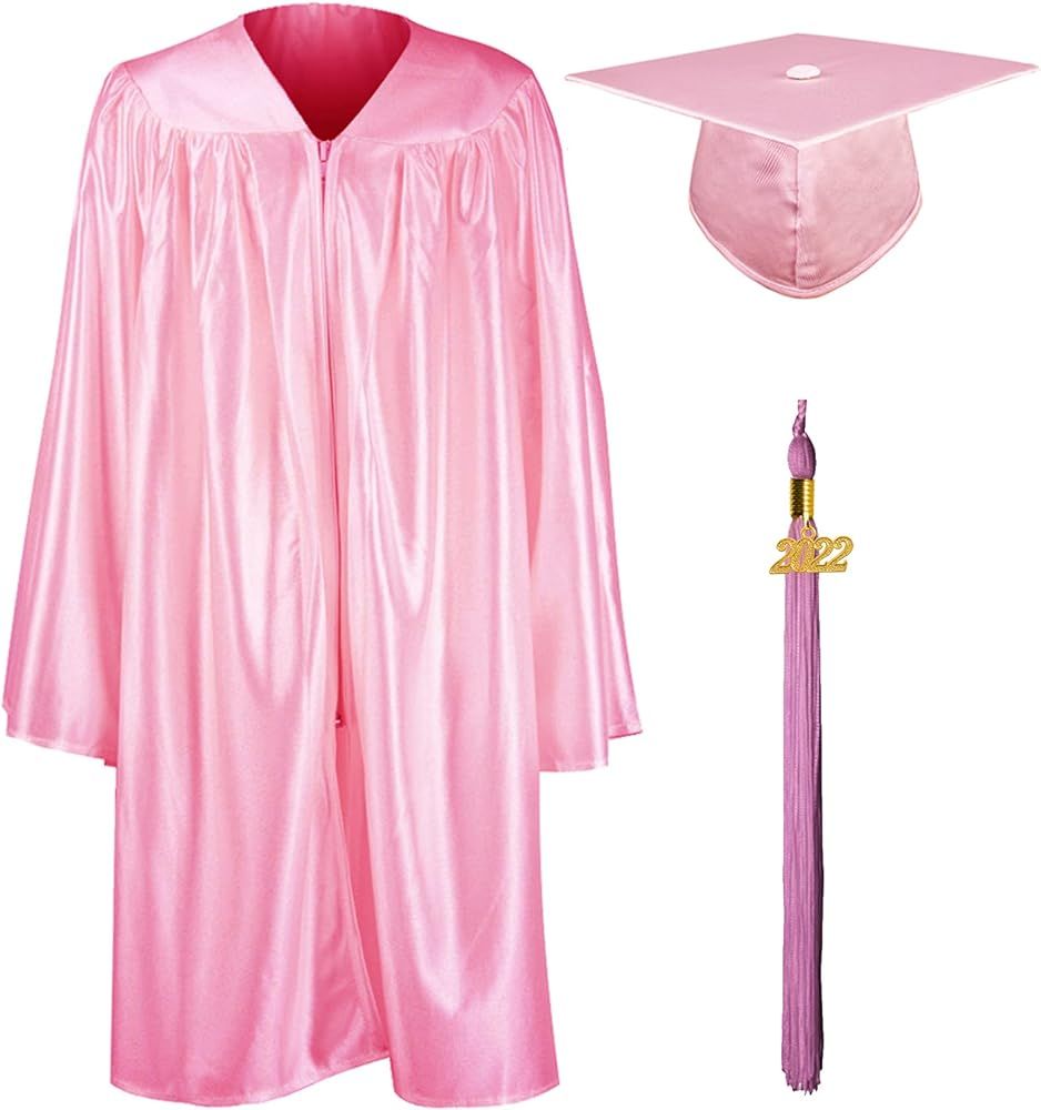 GraduationMall Shiny Kindergarten & Preschool Graduation Gown Cap Set with 2022 Tassel | Amazon (US)