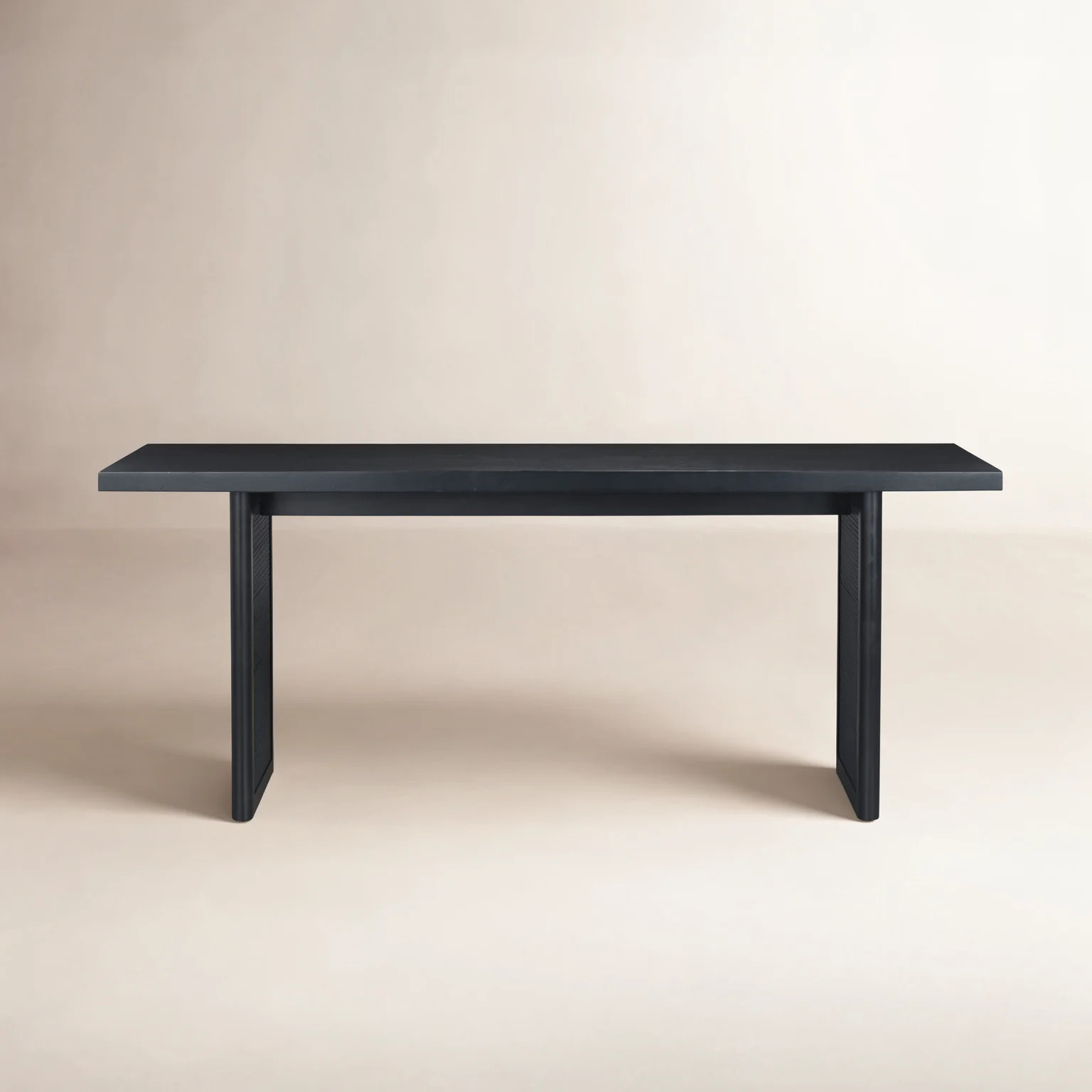 Cinna 65.0L X 16.0W X 29.0H Medium Solid Wood W/Cane Console Table | Wayfair North America