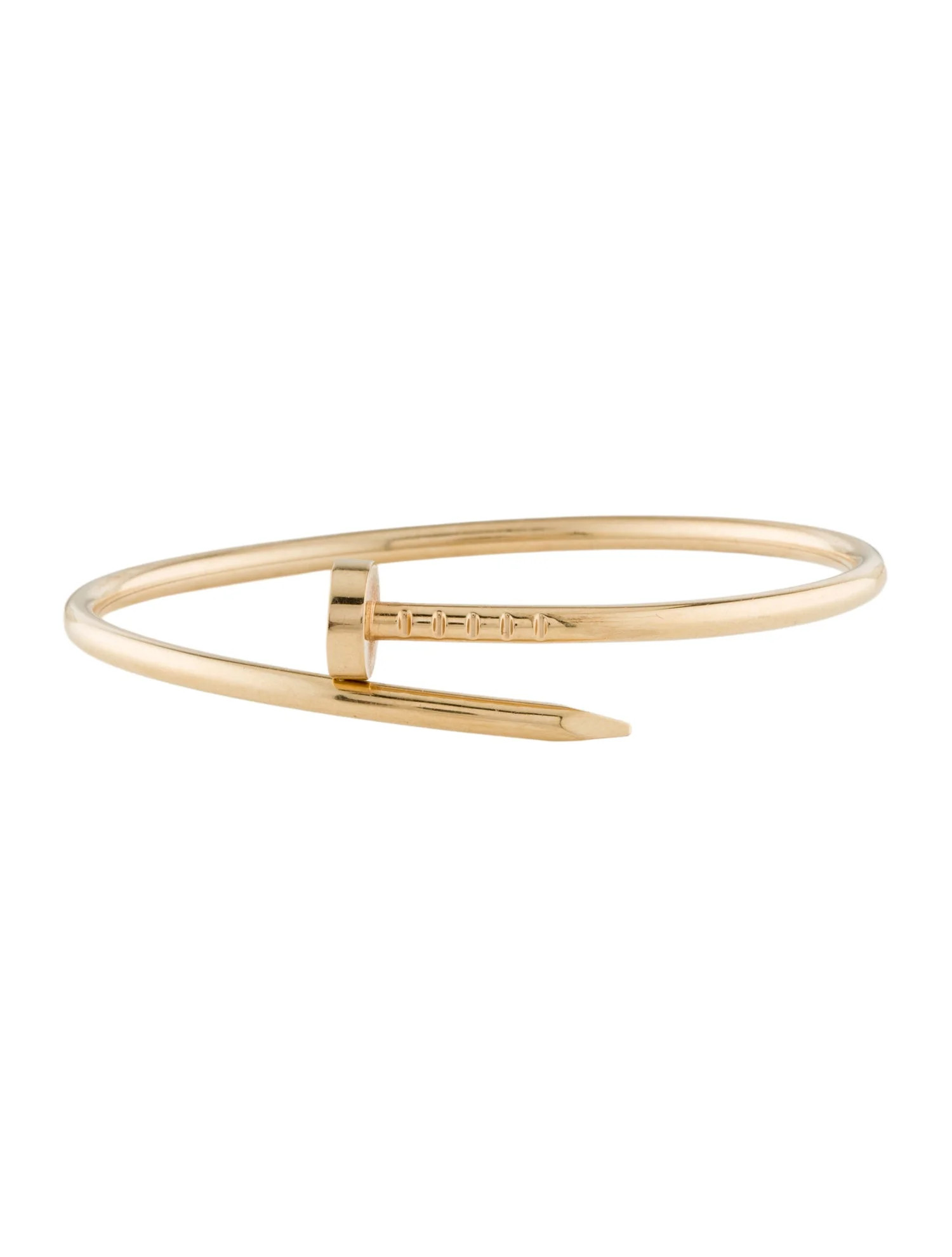 Cartier Small Juste un Clou Bracelet - Bangle, Bracelets - CRT143211 | The RealReal | The RealReal