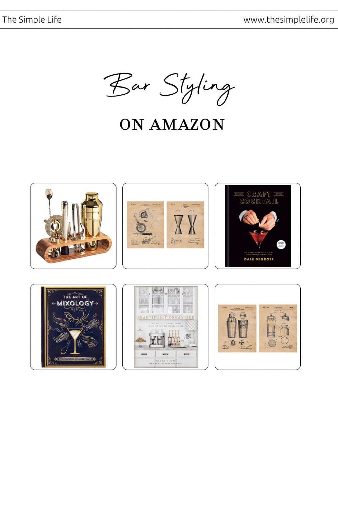 Complete the elevated aesthetic of your home bar with these decor (and functional!) pieces on #amazon! #amazonholiday #amazonfinds #barstyling 

#LTKhome #LTKHoliday #LTKSeasonal