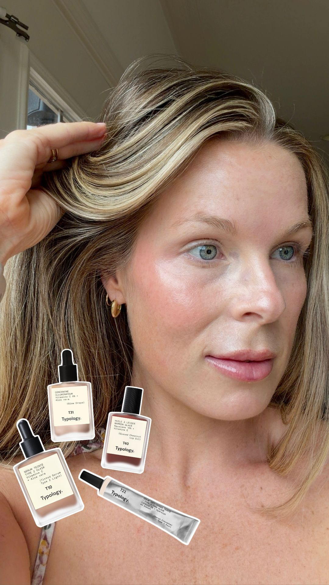 My daily "no makeup" makeup skincare look🌟

For the perfect glow with skin safe products!! I wear the shade type 2 light in the tinted serum, type 1 fair in the concealer, and glazed chestnut in the lip oil!

typology | skincare | selfcare | makeup tutorial 

 #LTKgrwm #LTKselfcare #LTKBeauty