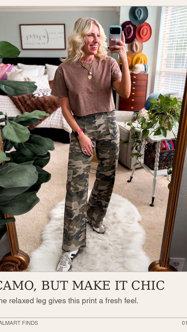 Trendy pants at Walmart 
Comes in tons of prints
Super comfortable + a great look for less for fall 
Fit tts and wearing a small 
Under $20

#LTKootd #LTKOver40 #LTKTravel