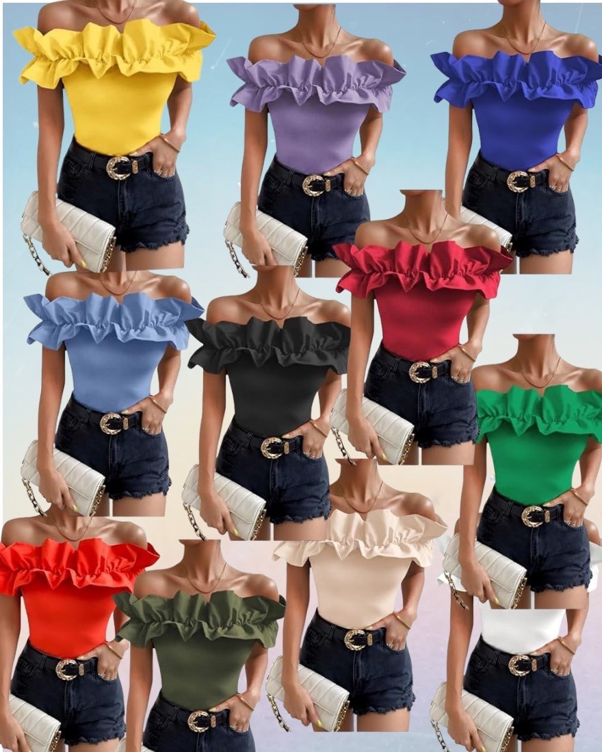 Amazon Summer Top You’ll Want in Every Color ☀️
This off-the-shoulder ruffle top is giving effortless style at an amazing price. Flattering, lightweight, and comes in SO many colors — perfect with jeans, shorts, or skirts all summer long.

Trust me…this is one of those “grab more than one” pieces before your color sells out.

#LTKsalealert #LTKunder50 #LTKfinds   #LTKstyletip #LTKspring